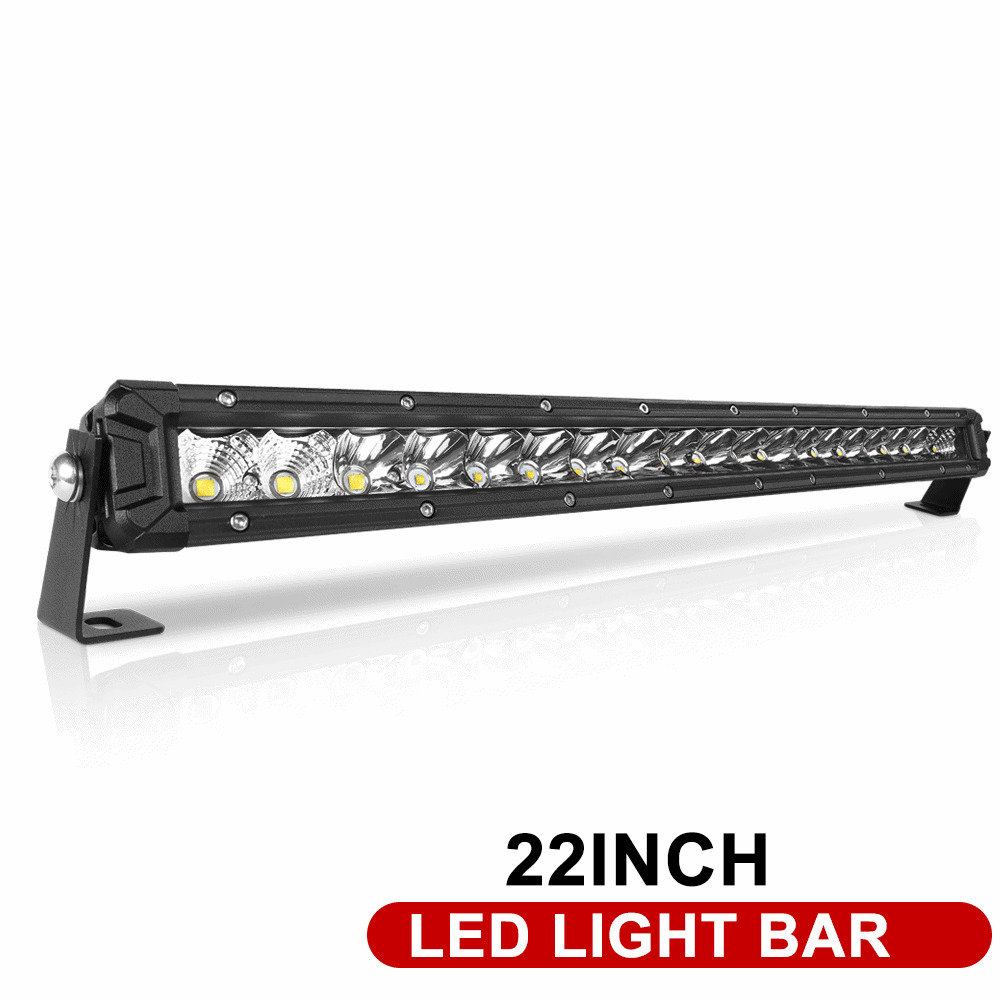 Ultra Slim 22inch 500W LED Light Bar Off Raod Driving Light For ATV Jeep Ford