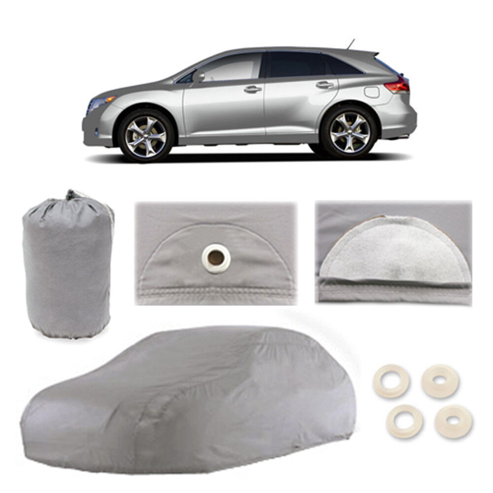 Fits Toyota Venza 4 Layer Car Cover Fitted Outdoor Water Proof Rain Snow Sun