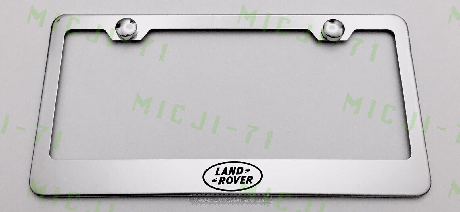 Land Rover Range Rover Stainless Steel License Plate Frame Holder Rust Free