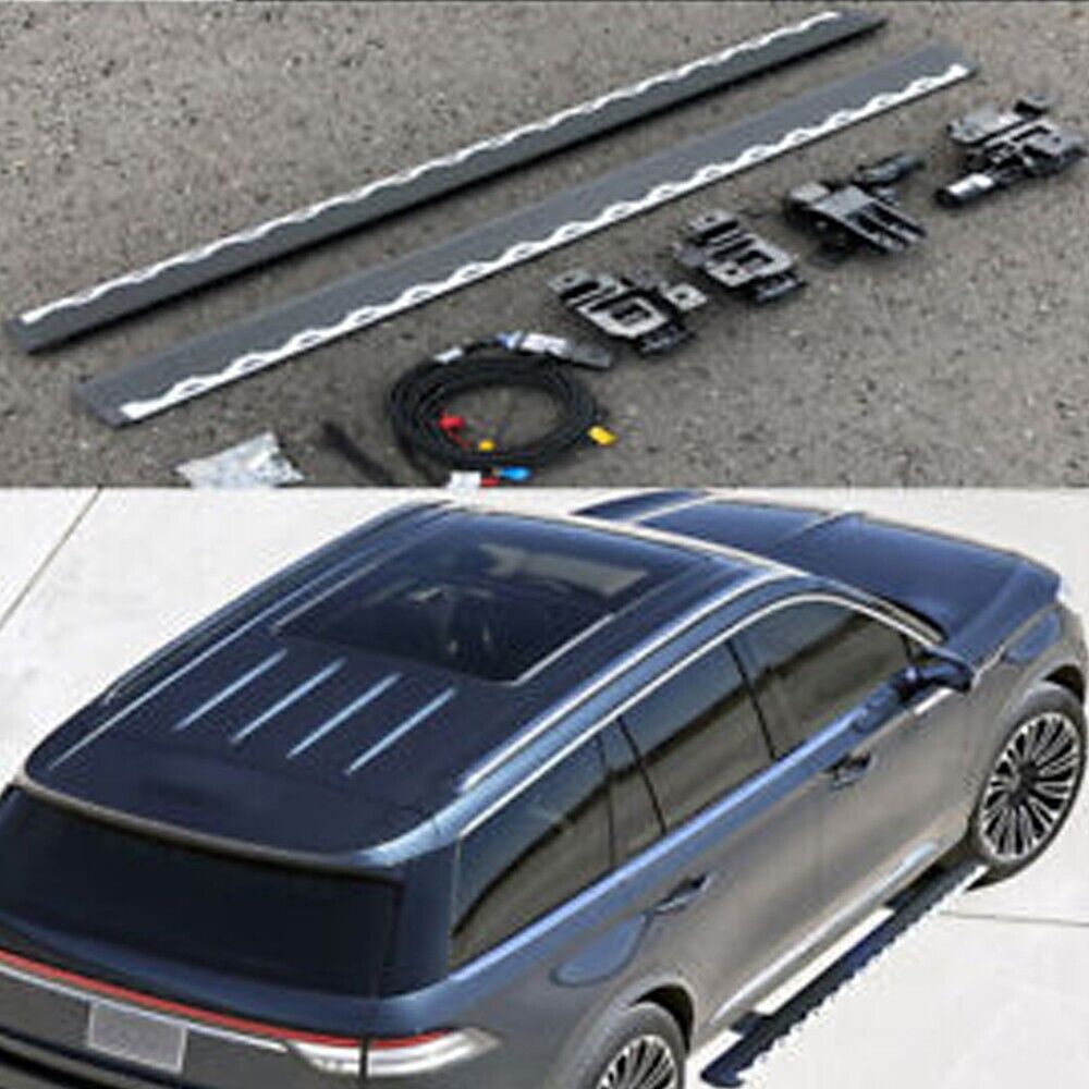 Fits for Lincoln Aviator 2020-2024 Running Boards Deployable Electric Side Steps