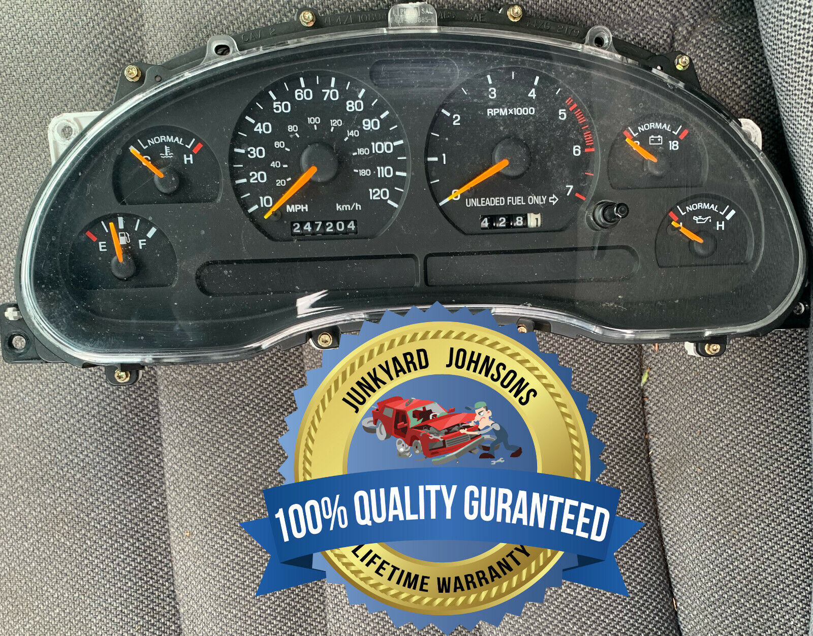 ✅ 96 97 98 Ford Mustang Speedometer Instrument Cluster 1996 1997 1998     