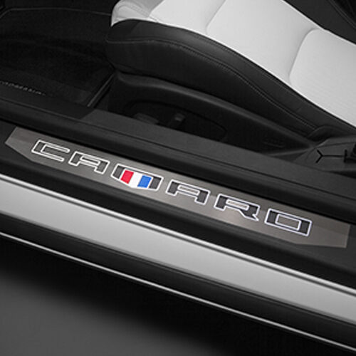 2016-2023 Chevrolet Camaro Convertible GM Illuminated Door Sill Plates 84127636