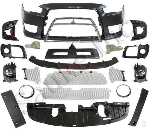 2008-17 Mitsubishi Lancer Evolution Bumper Set Kit MI1000320