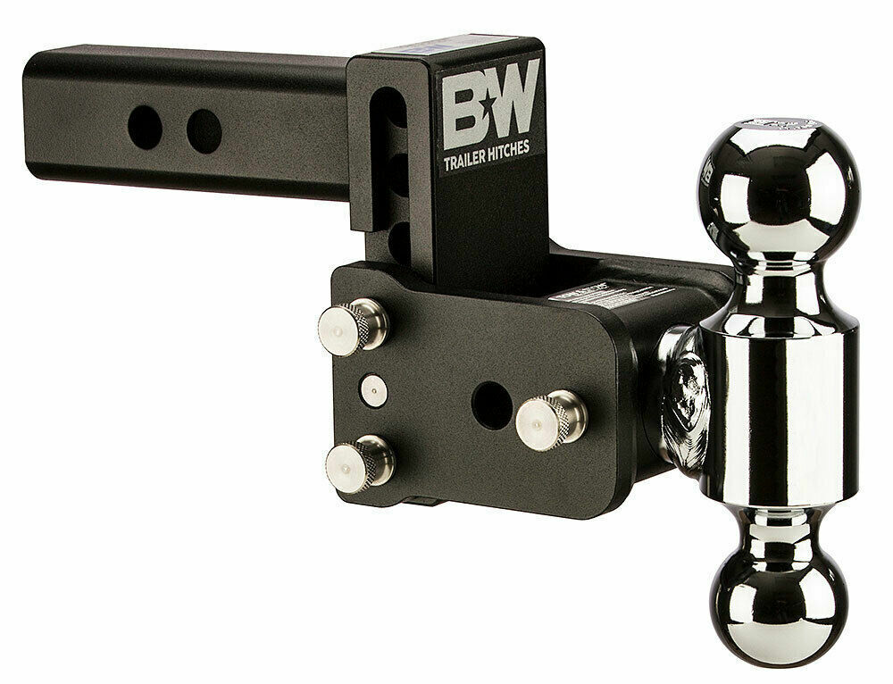 B&W TS10033B Tow and Stow Magnum Receiver Hitch Ball Mount