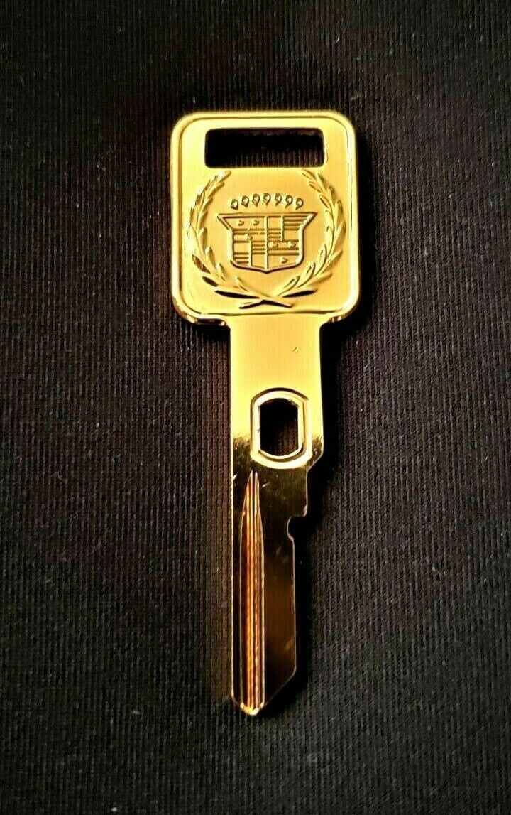 Rare Cadillac Gold Key - Blank VATS - Ignition Key