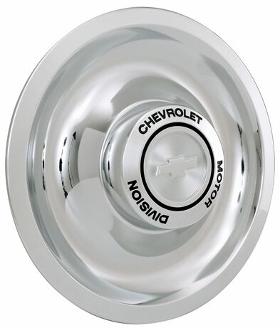 GM Licensed Chevy Corvette Rally Wheel Chevrolet Motor Division Flat Caps 15\