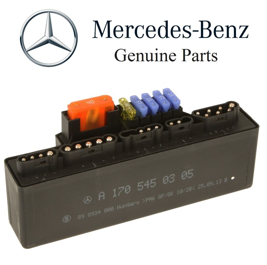 For Mercedes SLK32 AMG SLK320 Eng Management Relay Module Genuine 170 545 03 05