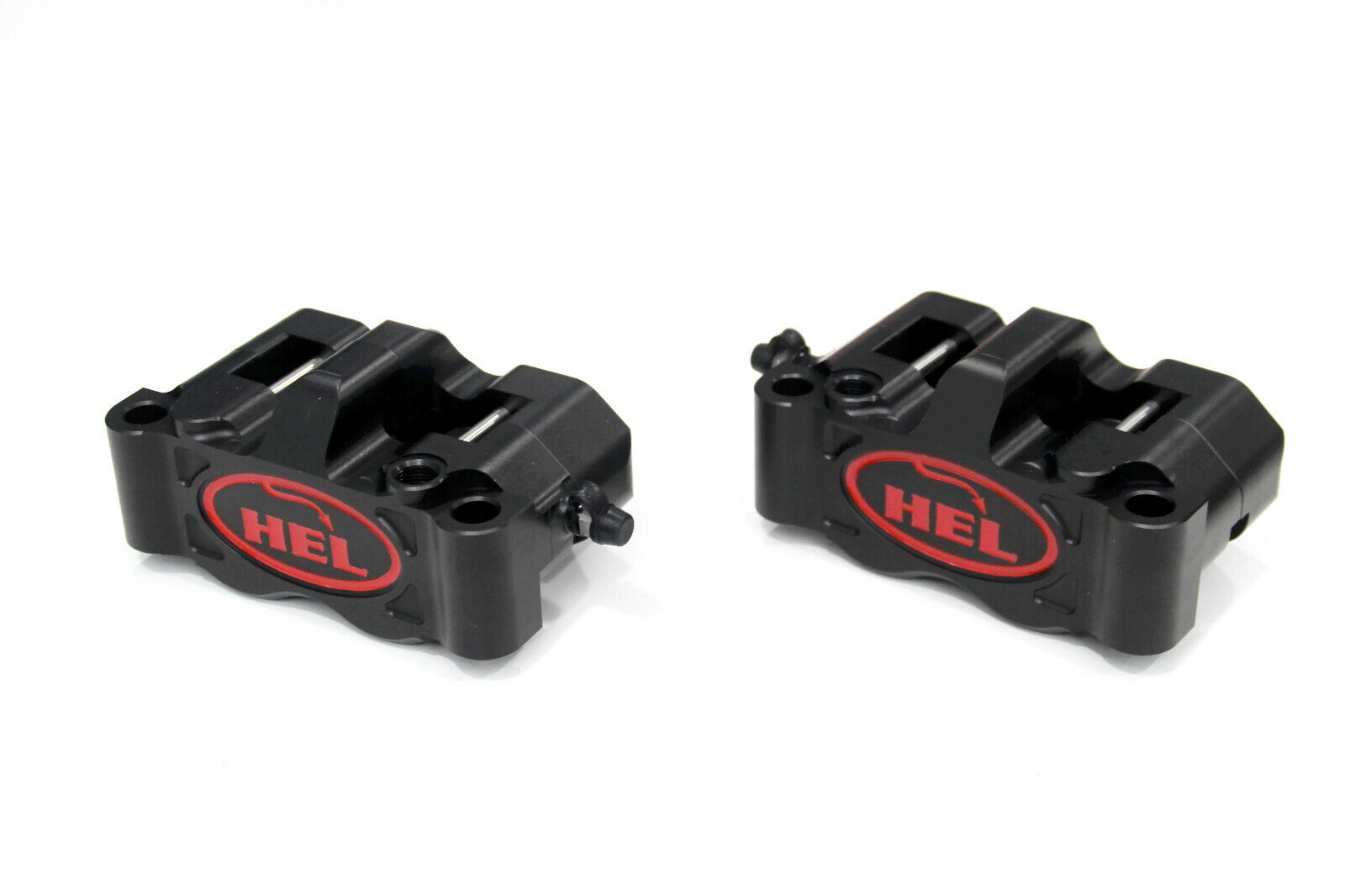 HEL Performance 4 Piston Radial Brake Calipers Kit (100mm Black) Left and Right