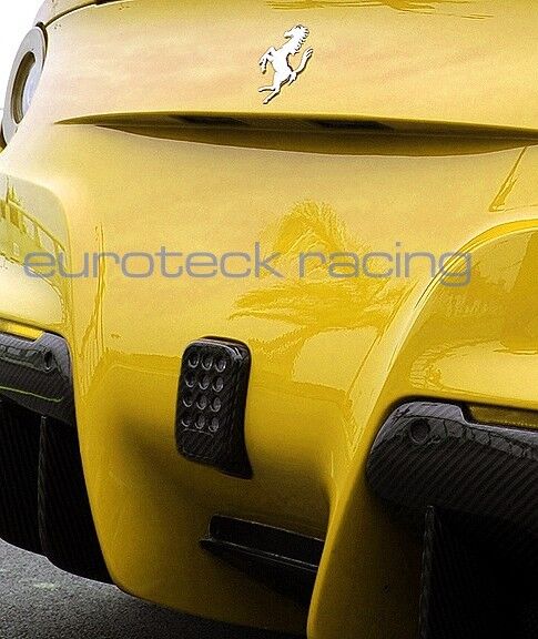 Ferrari F12 Berlinetta Carbon Fiber Rear Brake Light/Fog Light Cover NEW