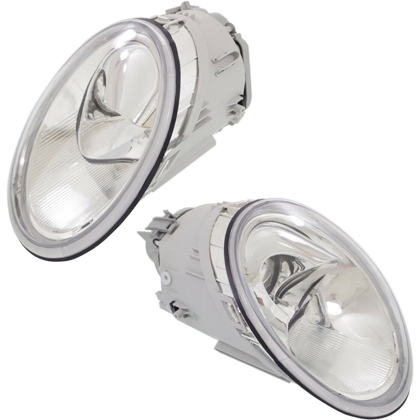 Headlight Set For 98-2005 Volkswagen Beetle Left and Right With Bulb 2Pc