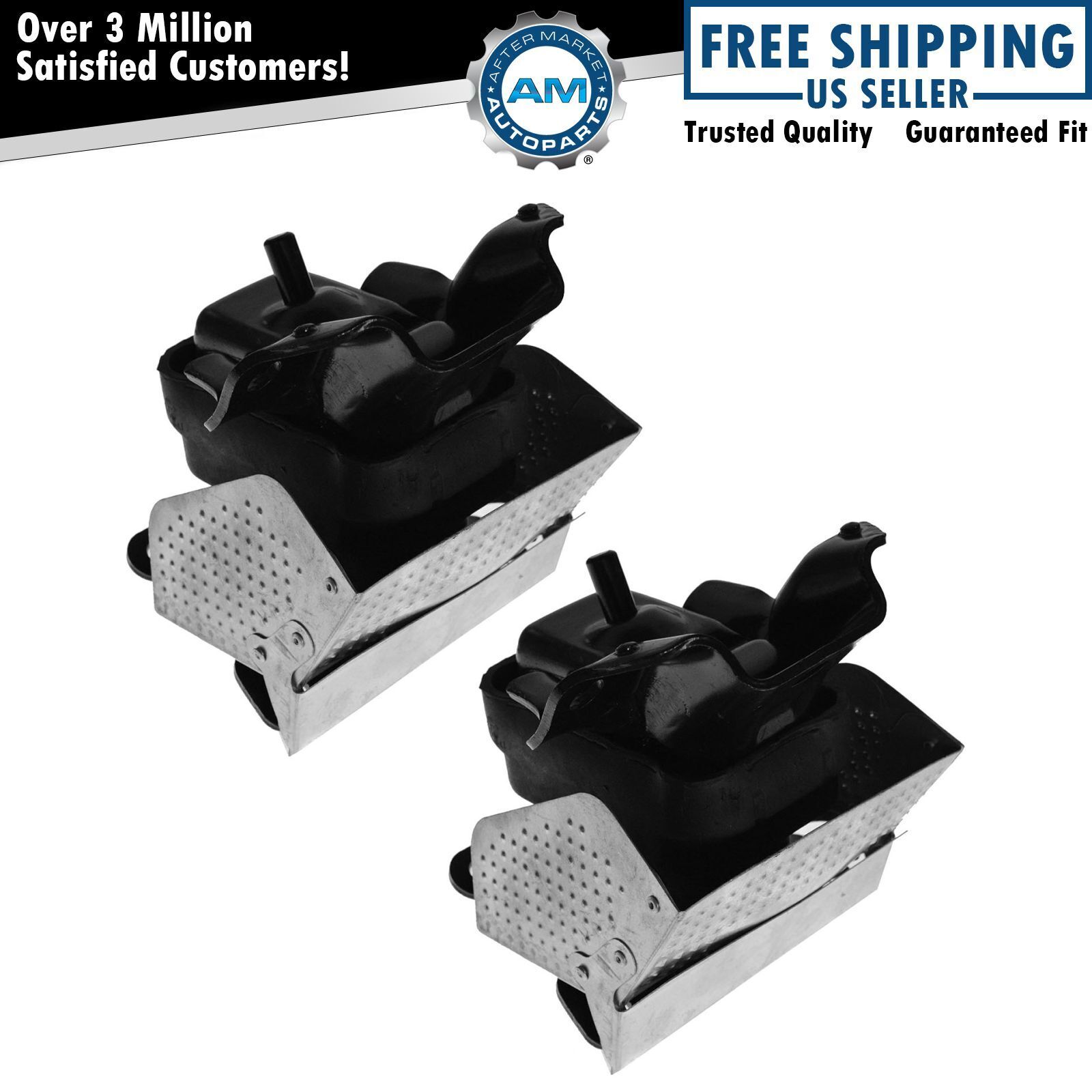 Engine Mount w/ Bracket Front LH RH Pair Set for Cadillac Chevy GMC Pickup SUV