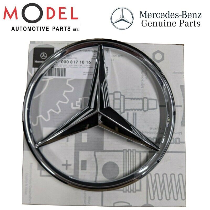 Mercedes-Benz Genuine Silver Radiator Grille Star Logo A0008171016 Original Part