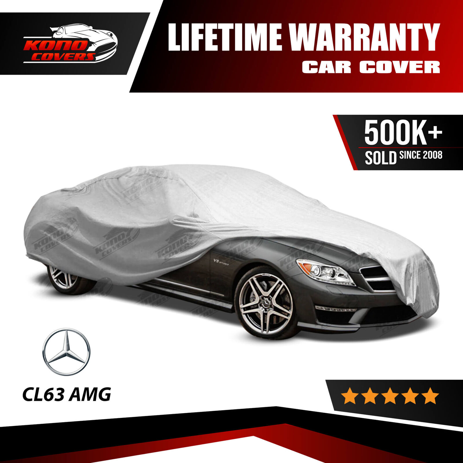 Mercedes-Benz Cl63 Amg Coupe 5 Layer Car Cover 2008 2009 2010 2011 2012