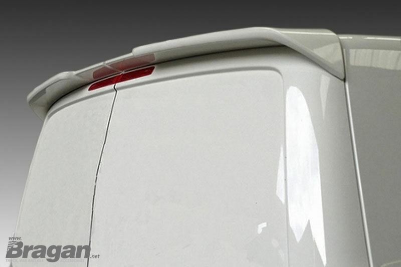 Rear Roof Spoiler For VW Transporter T5 Caravelle 04 - 10 Barn Door Painted (PU)