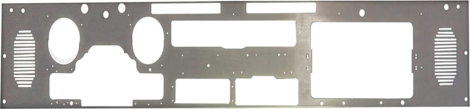 1987-1996 For Jeep YJ Wrangler Steel Dash Panel With Gauge Cutouts