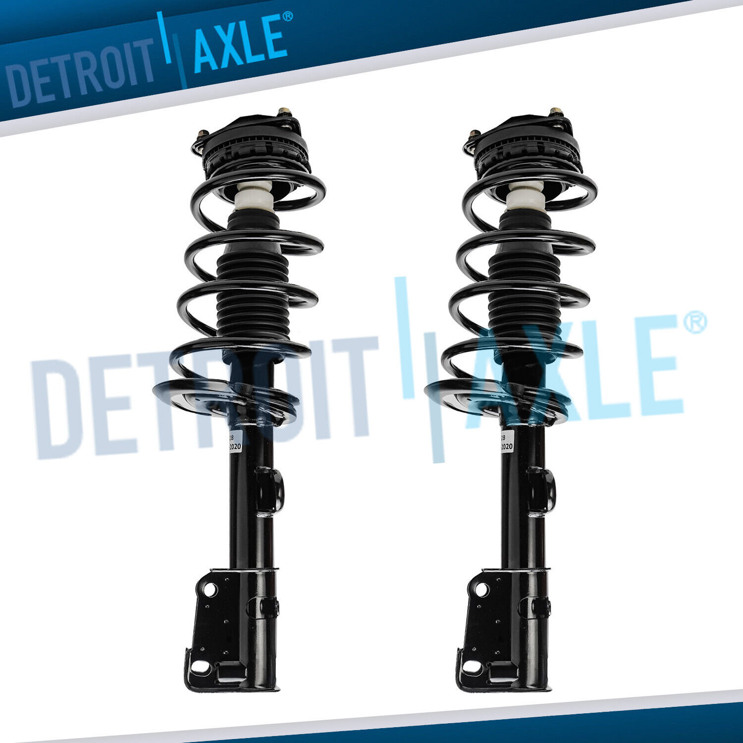 Pair Front Struts w/Coil Spring for 2008-2019 Dodge Grand Caravan Town & Country