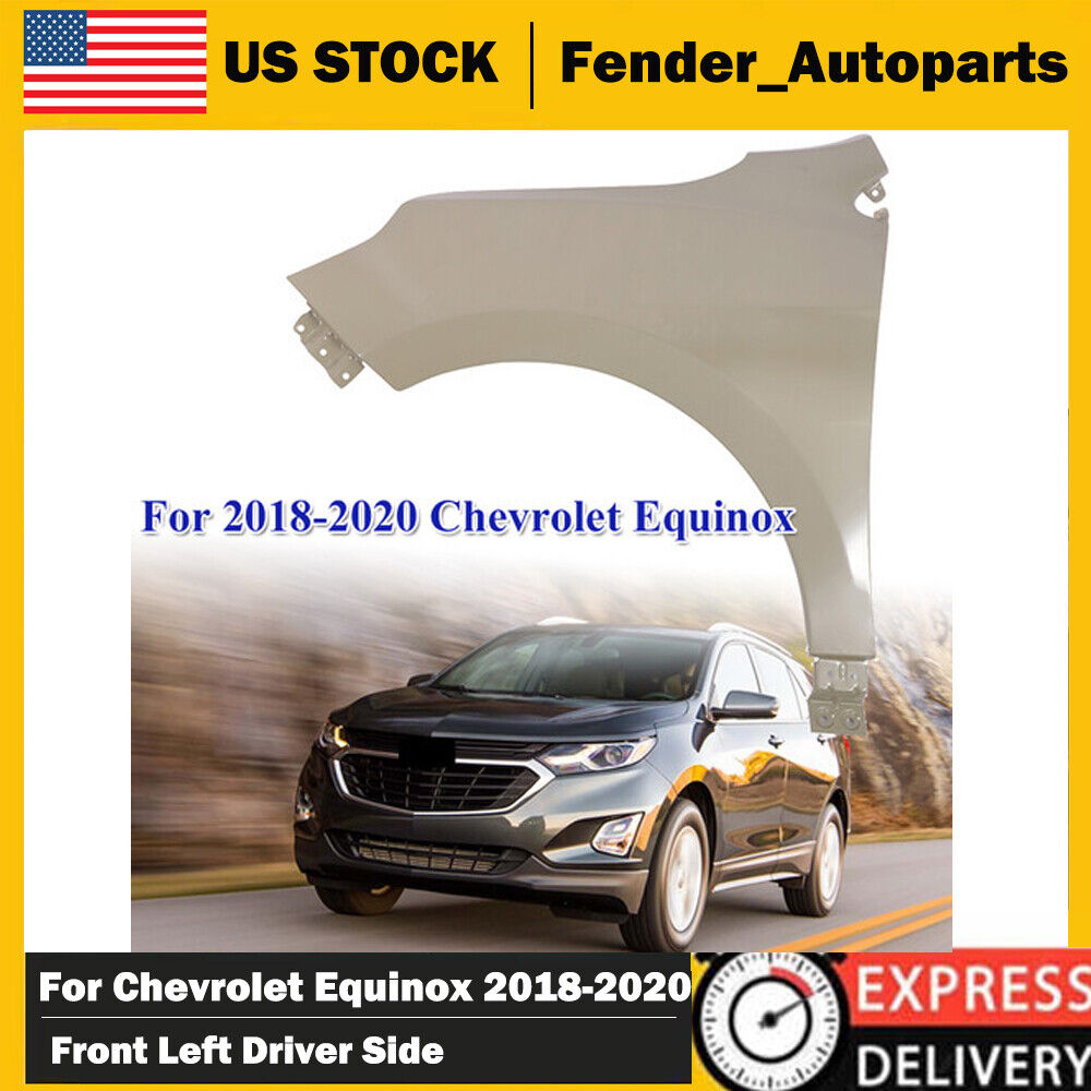 Front Left Driver Side Fender Assembly For Chevrolet Equinox 2018-2020 US