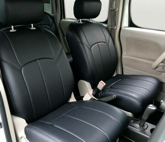 Clazzio Synthetic Leather Seat Covers for 2019-2021 Chevrolet Silverado Crew Cab