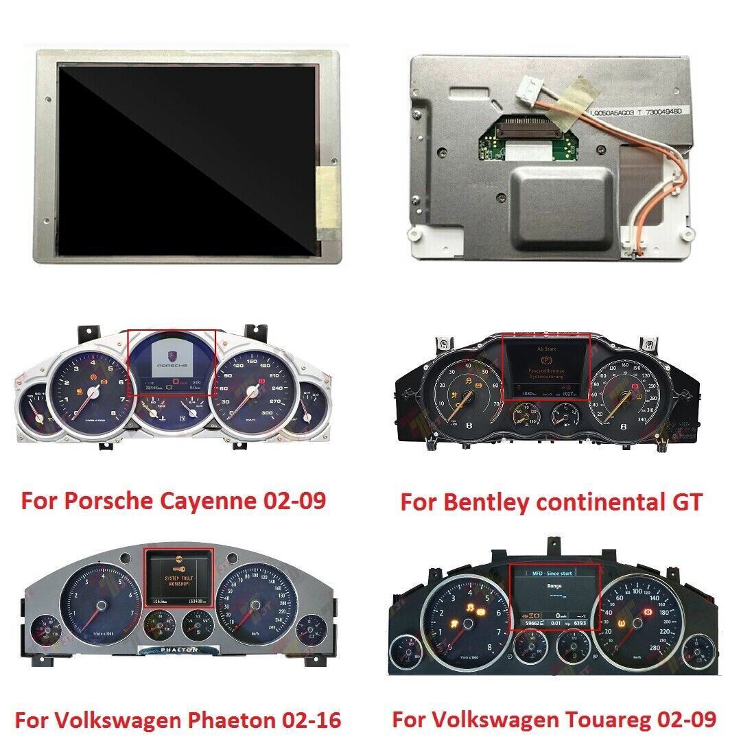 NEW Color Display For VW Touareg/Phaeton, Porsche Cayenne, RUF Dakara Instrument