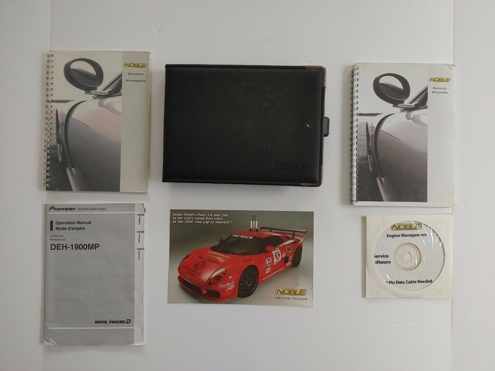 NOBLE M400 AND M12 OWNER'S MANUAL SET OEM.