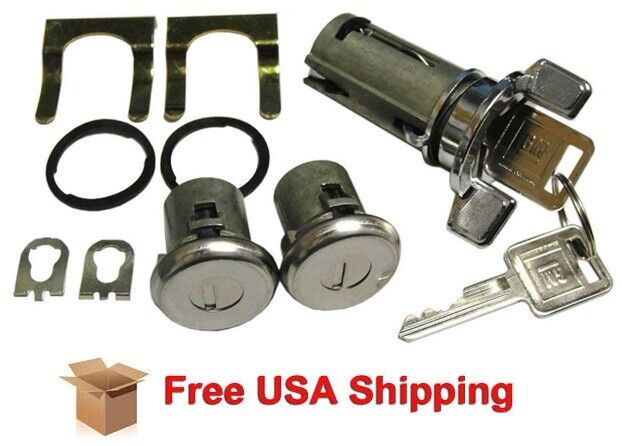 For 1969-78Chevrolet Chevy II & Nova Ignition & Door Lock Set with GM SHIPS FREE