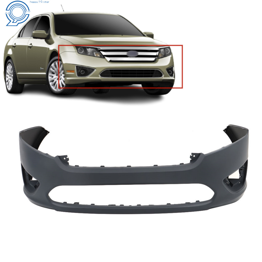 For 2010 2011 2012 Ford Fusion Front Bumper Cover Fascia  Primed AE5Z17D957BAPTM