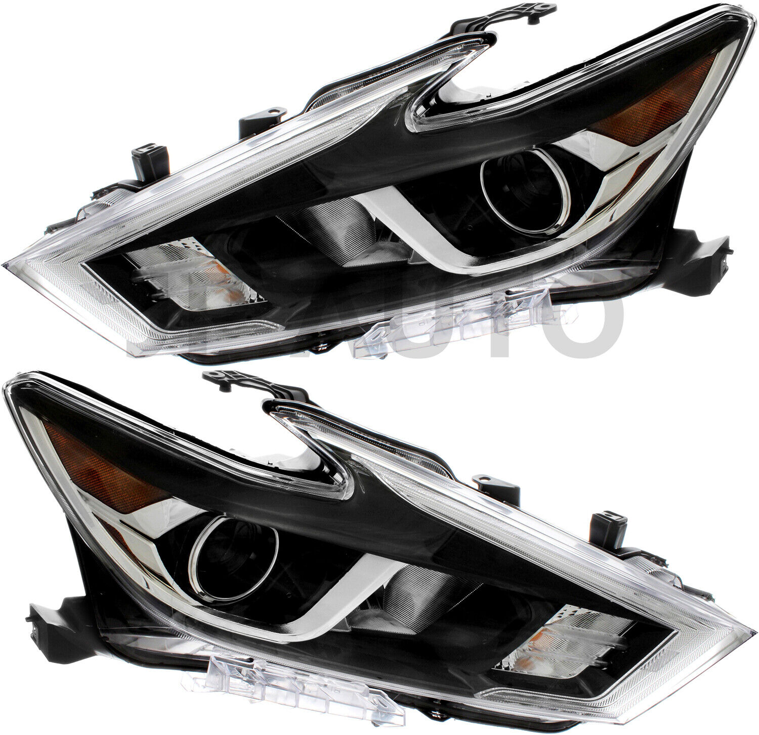 For 2016-2018 Nissan Maxima Headlight LED Set Driver and Passenger Side