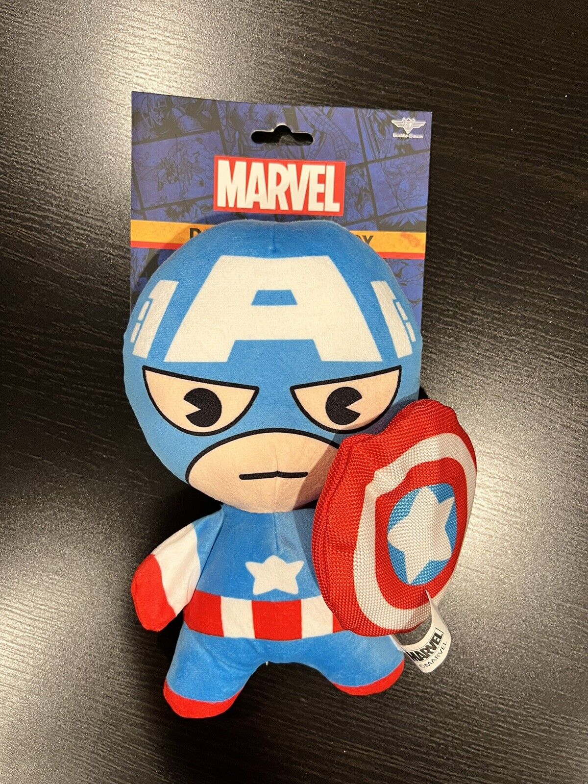 NEW Dog Squeaky Toy - Kawaii Captain America Marvel Avengers