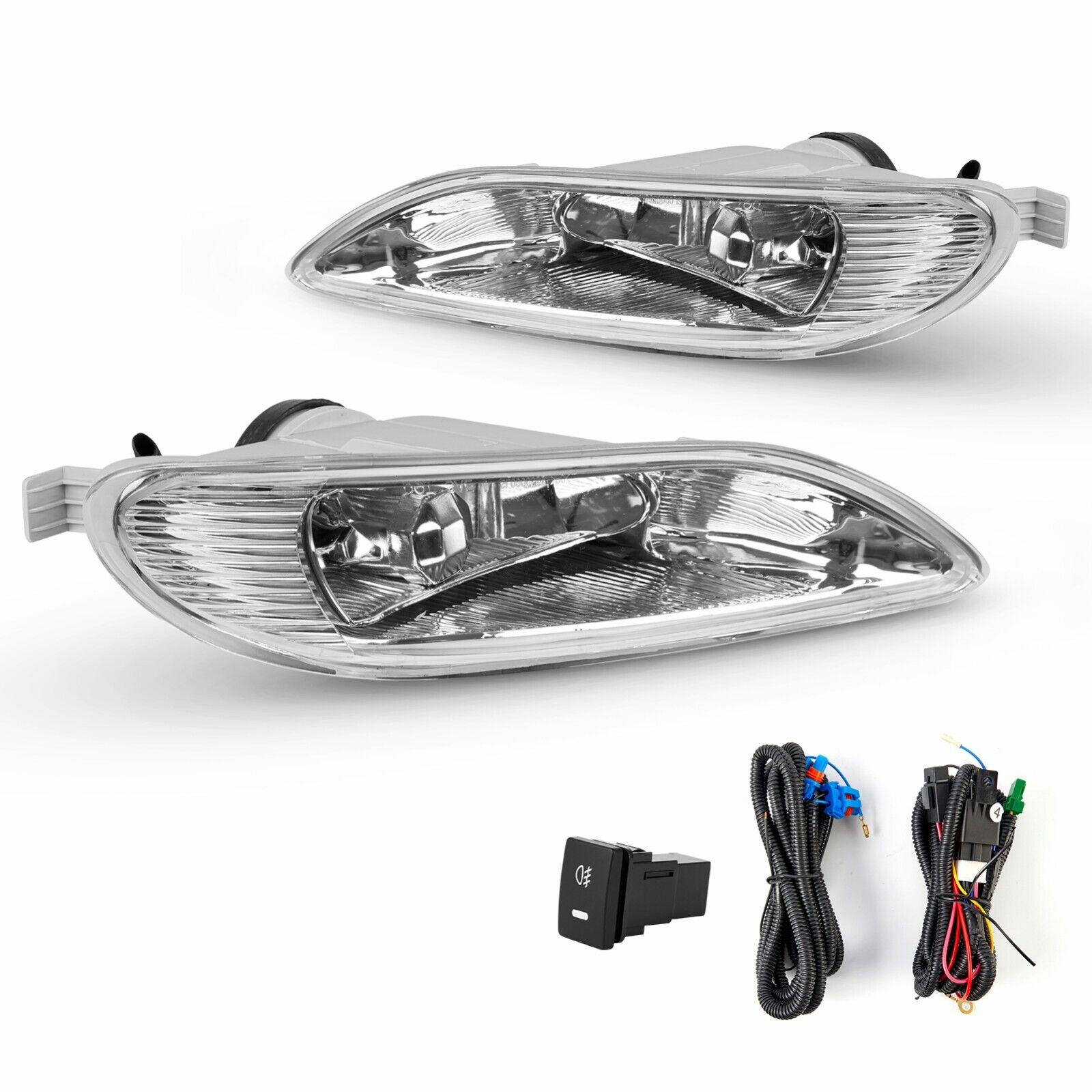 Fit For 2005-2008 Toyota Corolla Front Bumper Fog Lights 1 Pair Left+Right