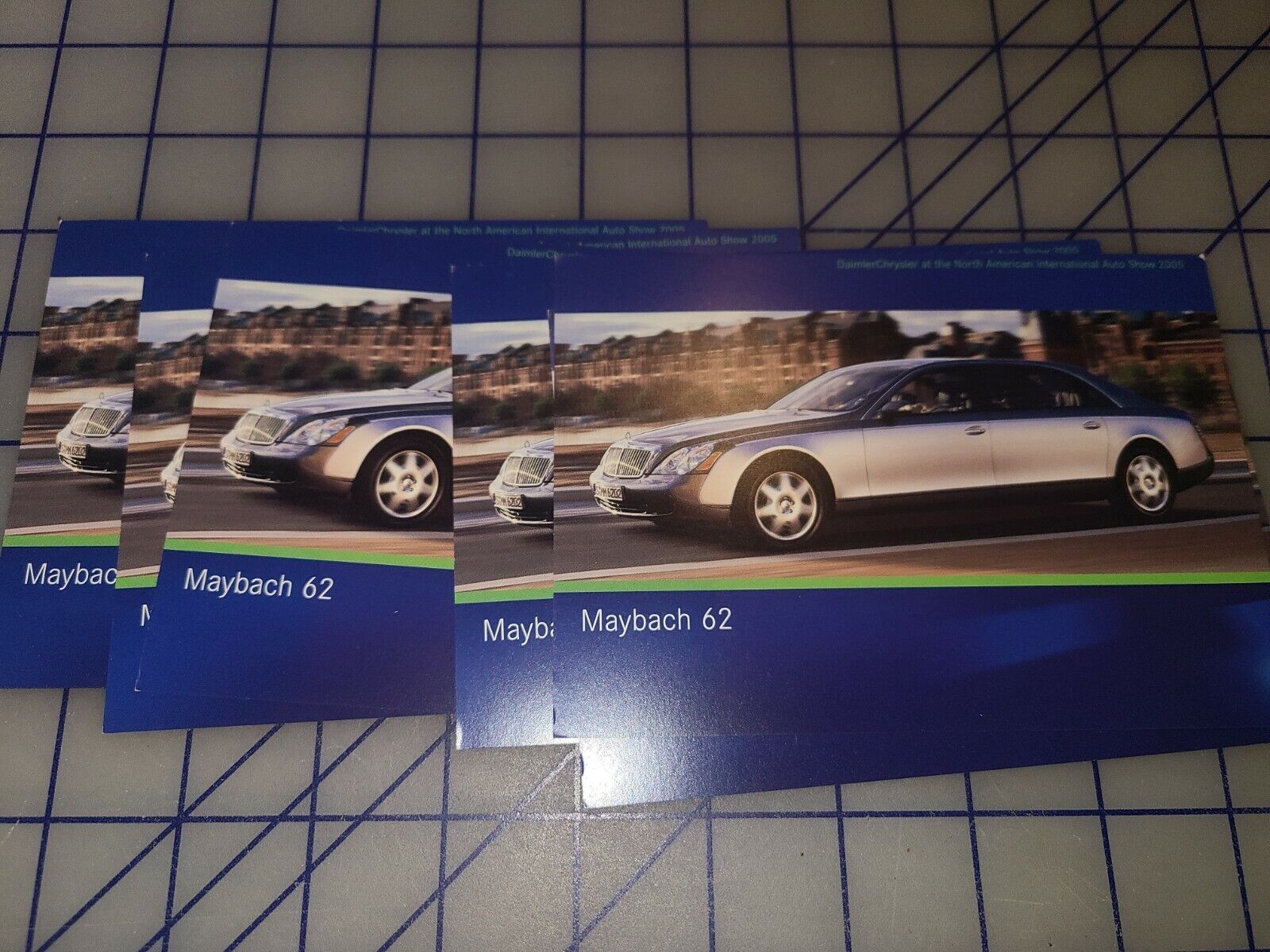 2005 Maybach 62 Post Card Brochure Lot of 6 Original 