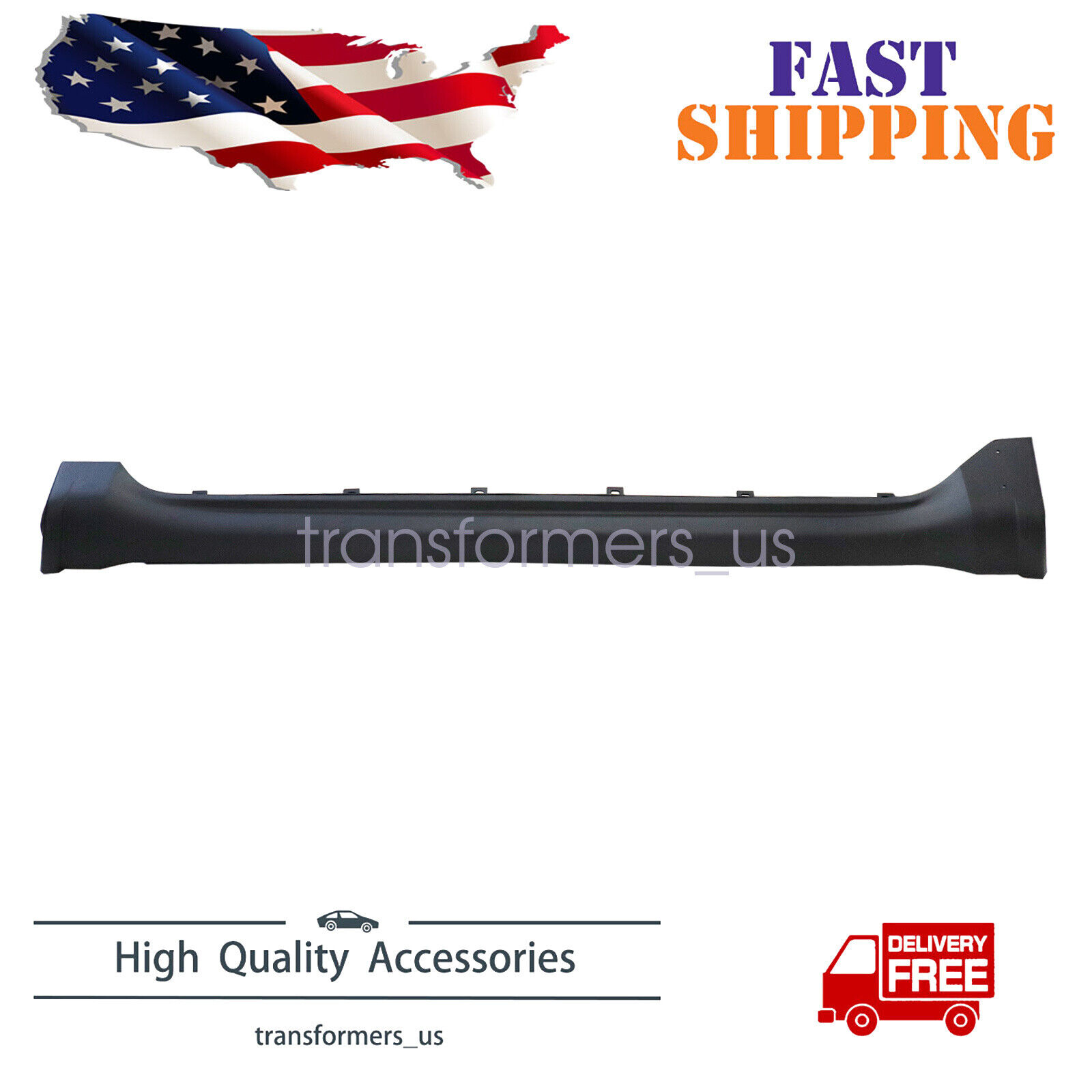 Rocker Panel Molding Assembly-Door Sill Plate Right Fit for 11-20 Grand Cherokee