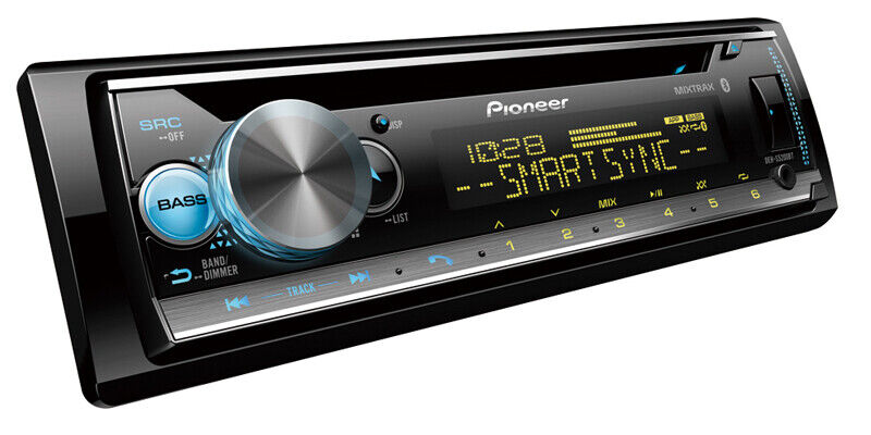 NEW Pioneer DEH-S5200BT Single 1 DIN CD MP3 Player Bluetooth MIXTRAX USB AUX