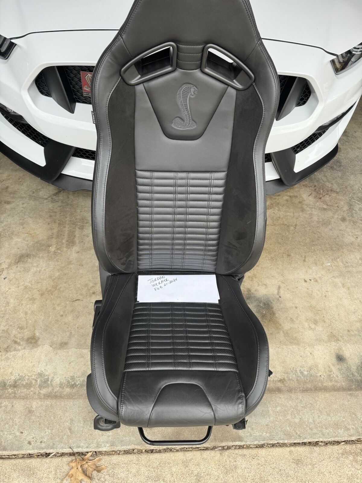 2011-14 Gt500 Seat Cover