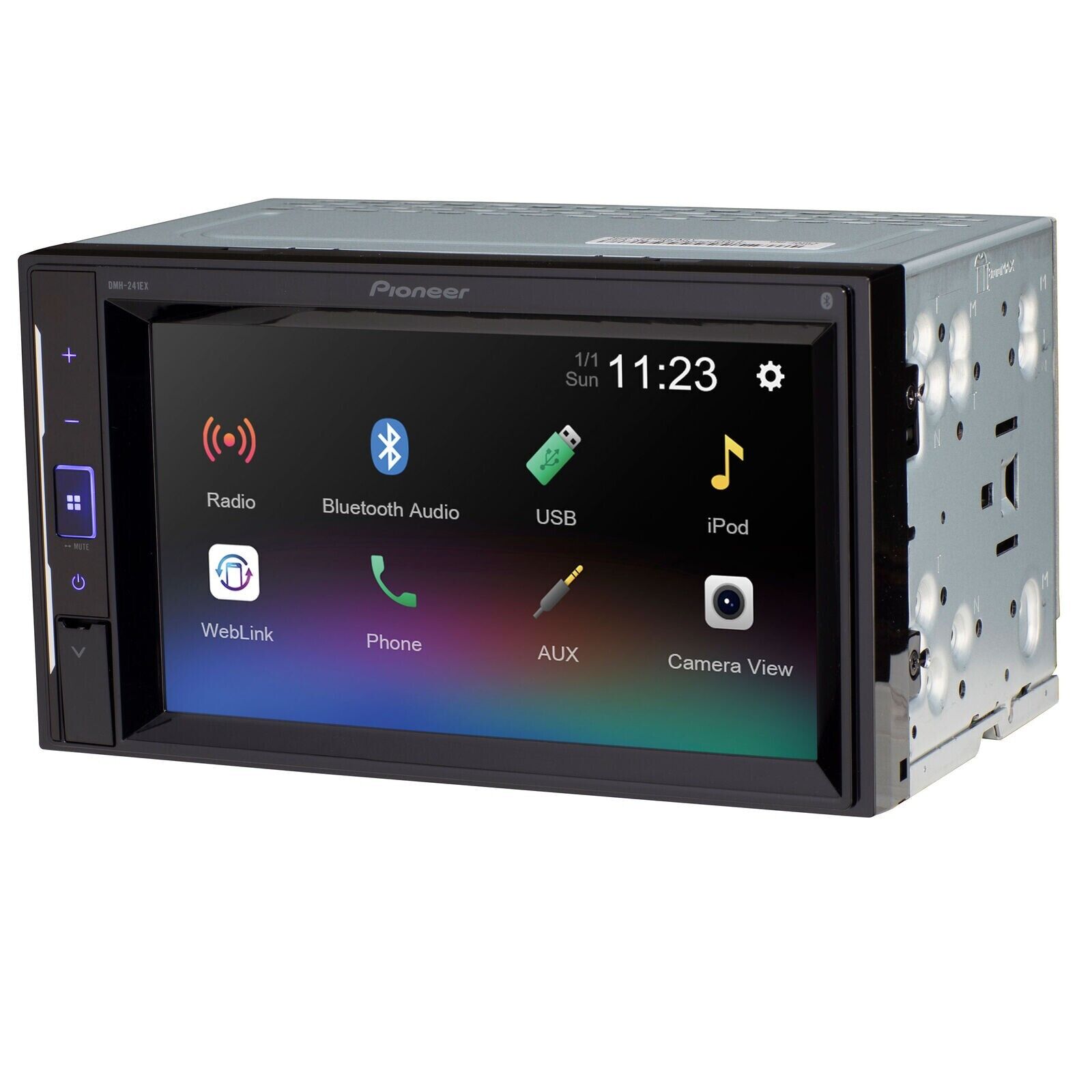 Pioneer DMH-241EX Double 2 DIN MP3/WMA Digital Media Player 6.2 LCD Bluetooth