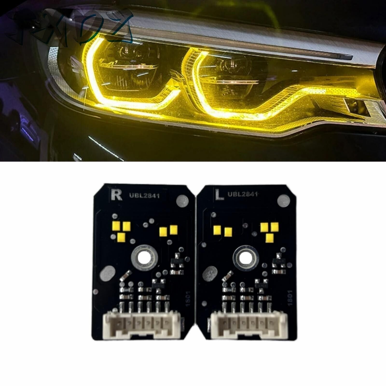 Yellow LED Boards For 2019 BMW G30 530i 540i M5 Daytime Running Light Chips