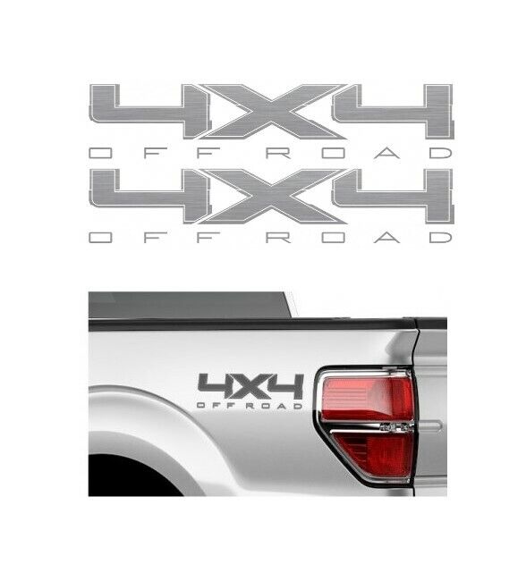 4x4 Decal Set Fits: 2009 - 2016 Ford F-150 Truck Bed Off Road Vinyl Stickers