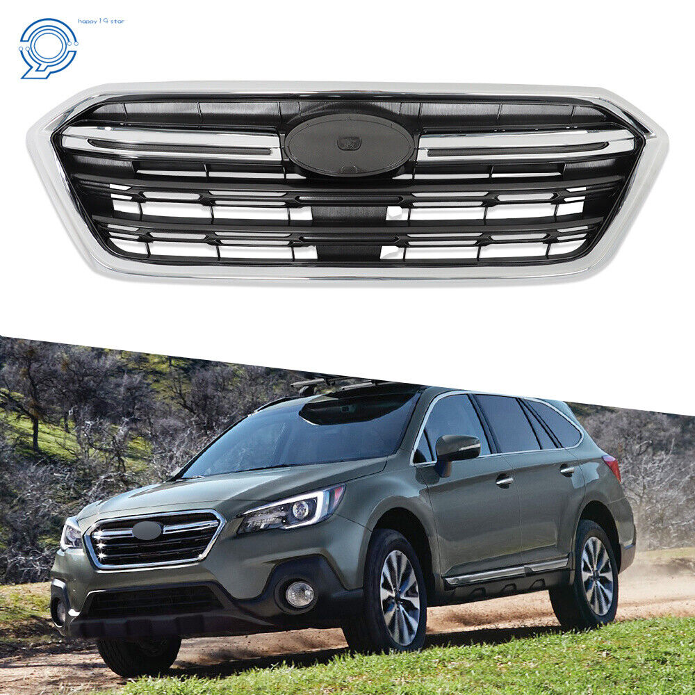 For 2018-19 Subaru Outback Front Replacement Grille Dark Gray Painted SU1200172