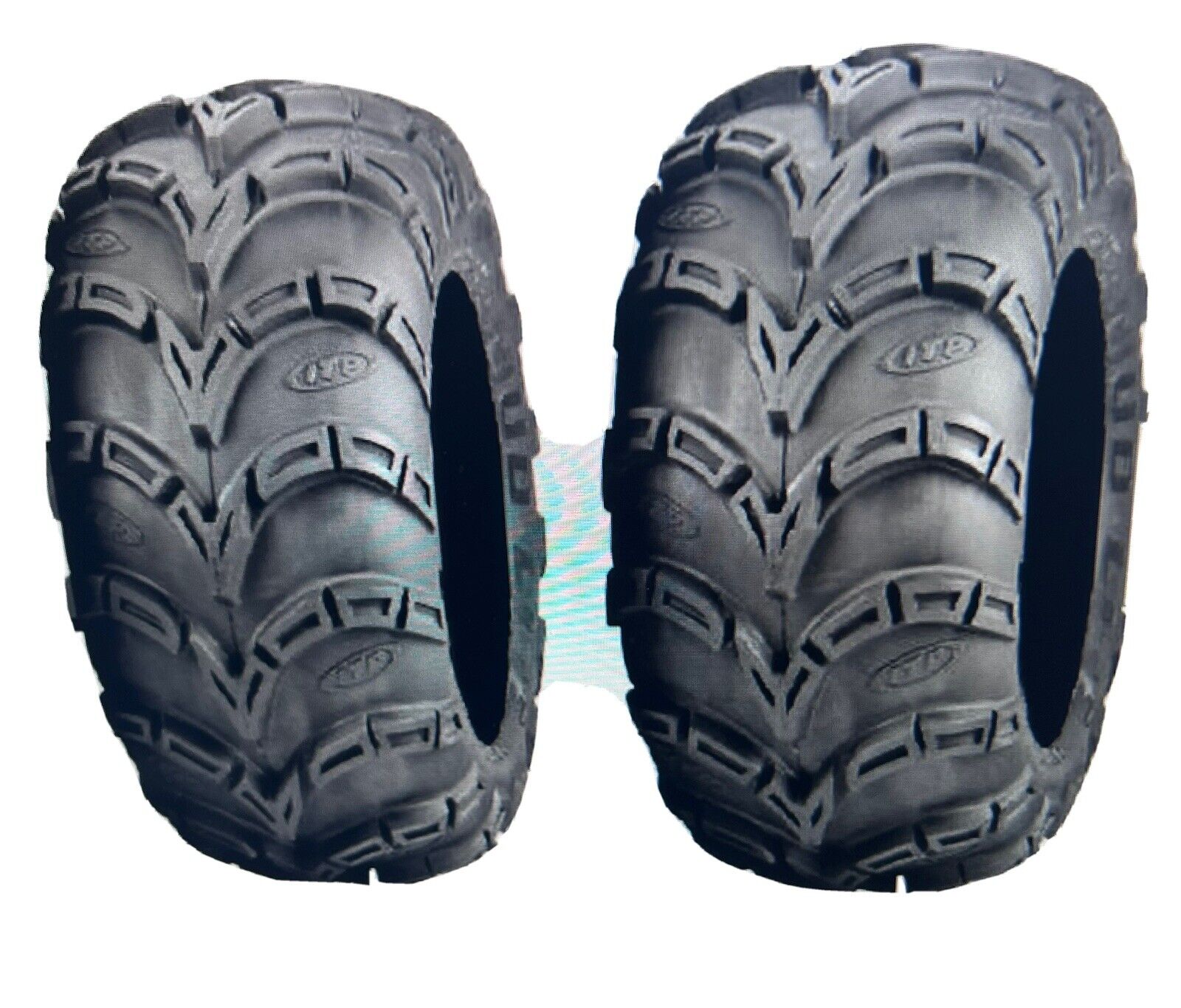 Pair 2 ITP Mud Lite AT 25x12-9 ATV Tire Set 25x12x9 MudLite 25-12-9