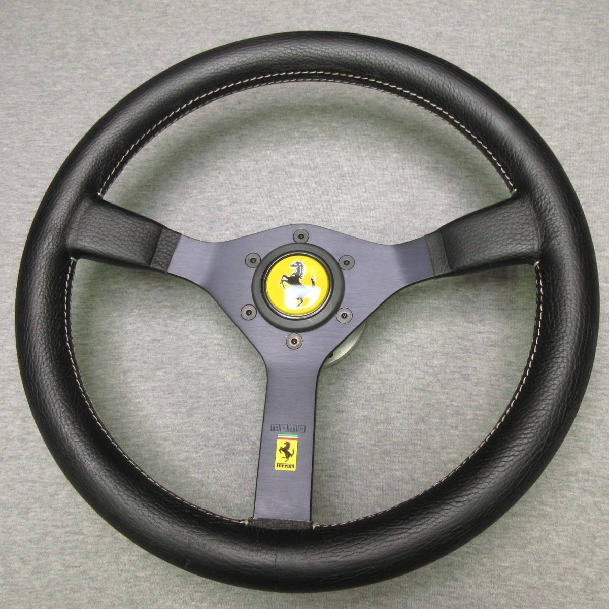 MOMO Cavallino 35φ Steering Wheel F1 Signature Model Ferrari Horn Button 1990