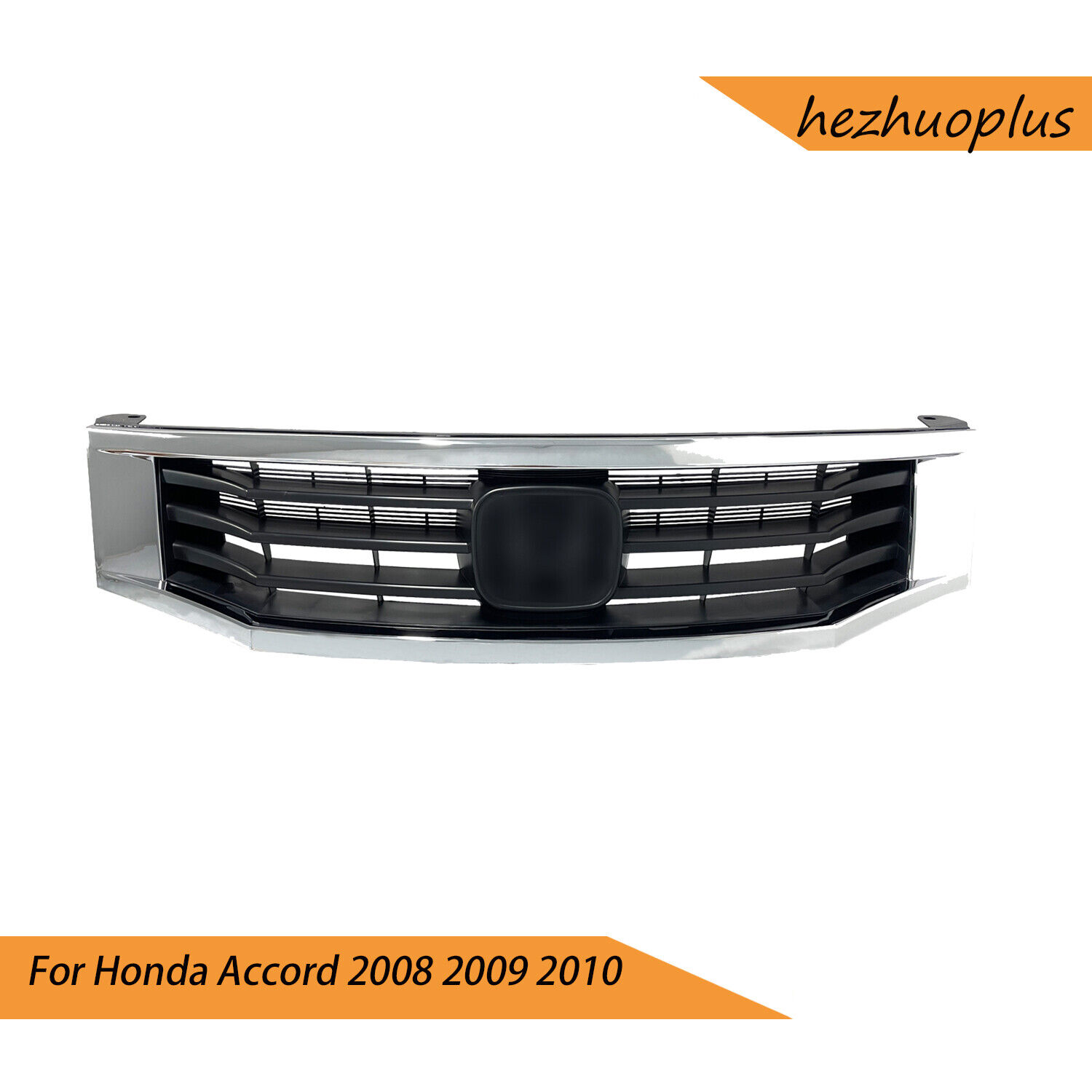 Front Upper Bumper Grille Chrome Grill For Honda Accord 2008 2009 2010
