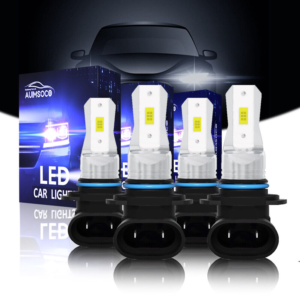 For Chrysler 3000 Sedan 4-Door 3.6L 2016-2021 9005 LED Headlights High Low Bulbs