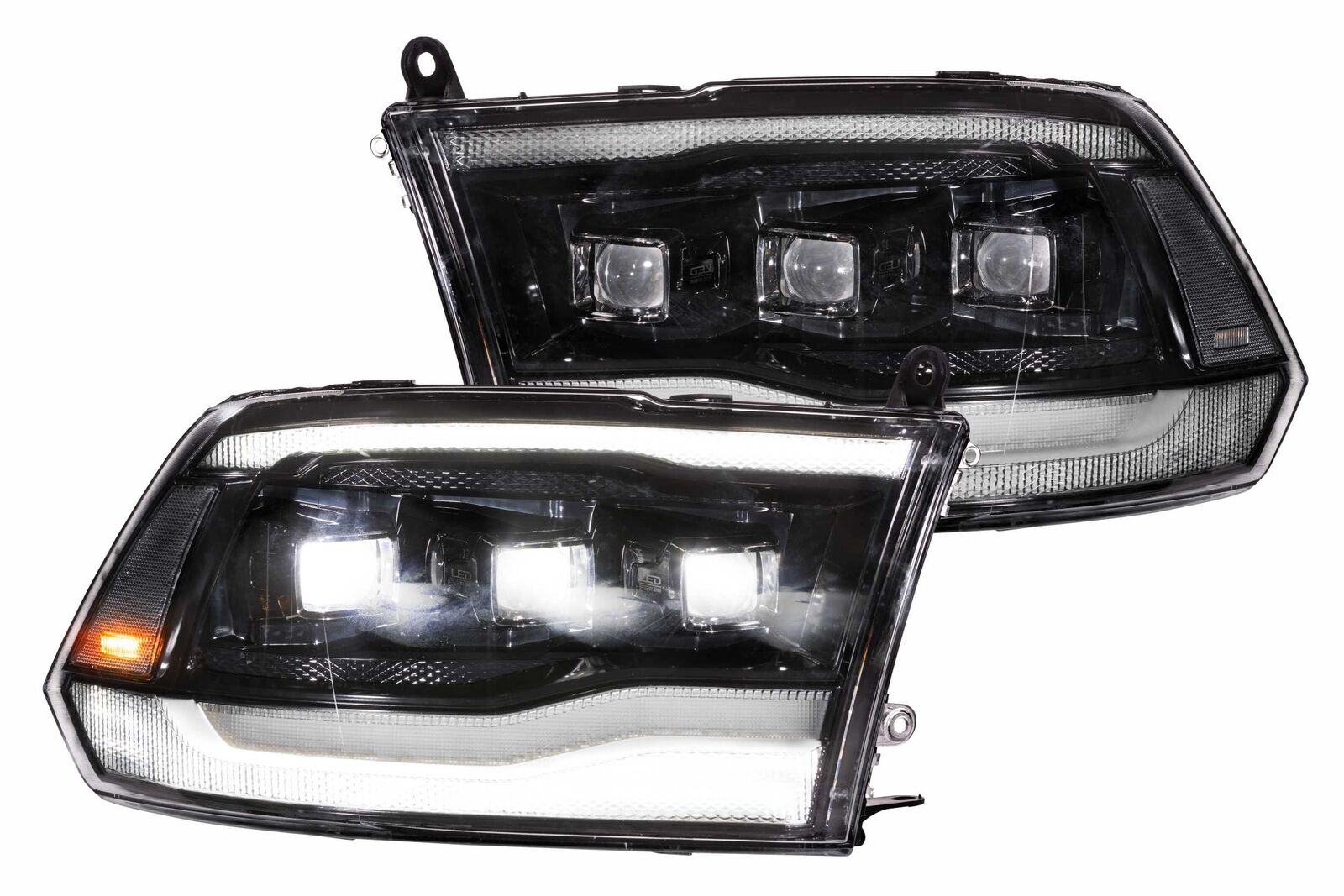 A Grade CX: Carbide LED Headlights: Dodge Ram (09-18) (Pair)