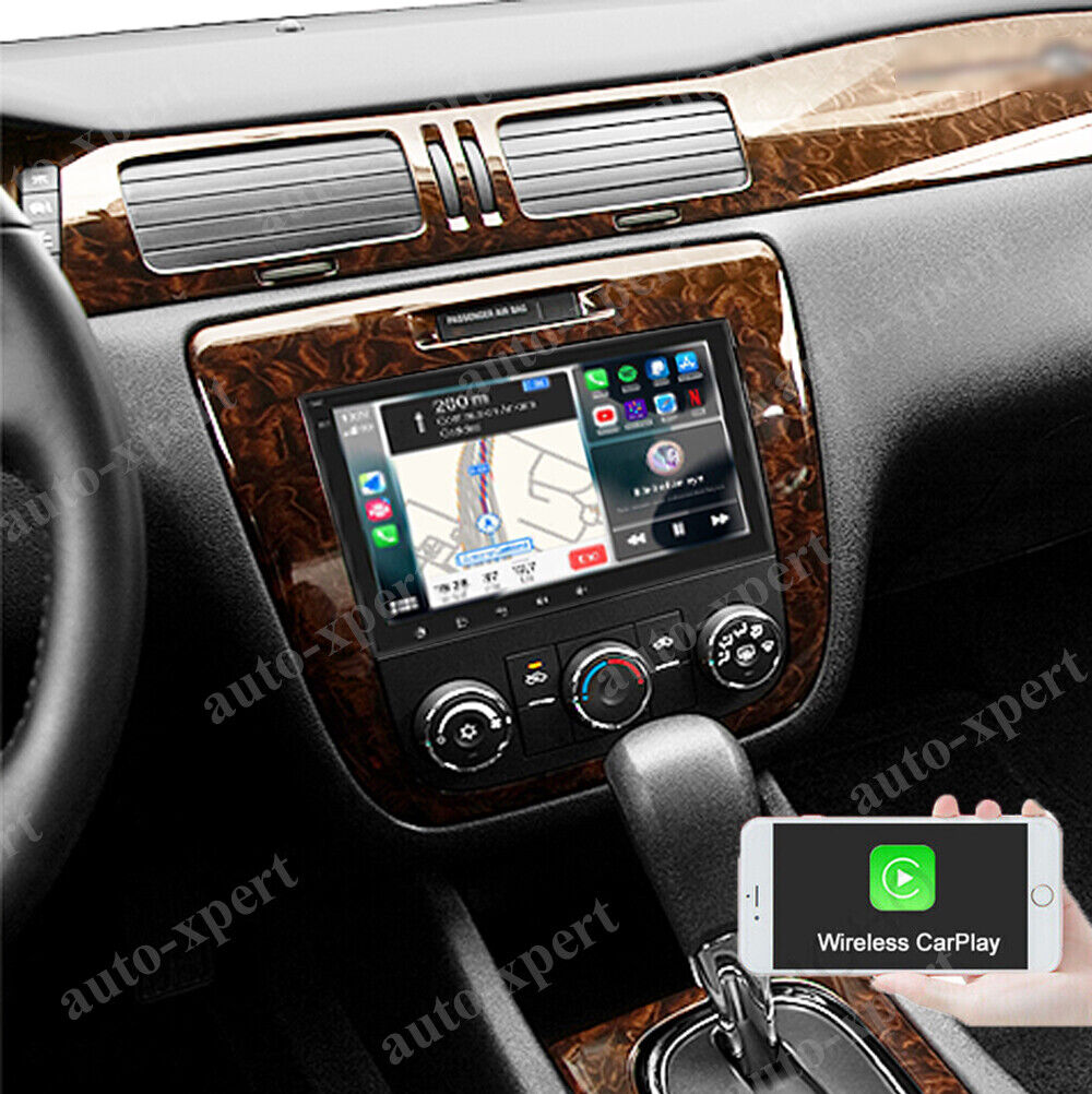 Car Stereo Radio For 2006-2013 Chevrolet Impala Android 13 Carplay GPS Navi WIFI