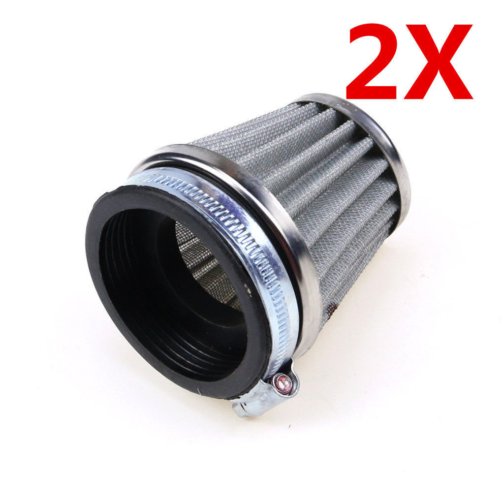 2X 59mm 60mm 61mm Universal Motorcycle Air Filter