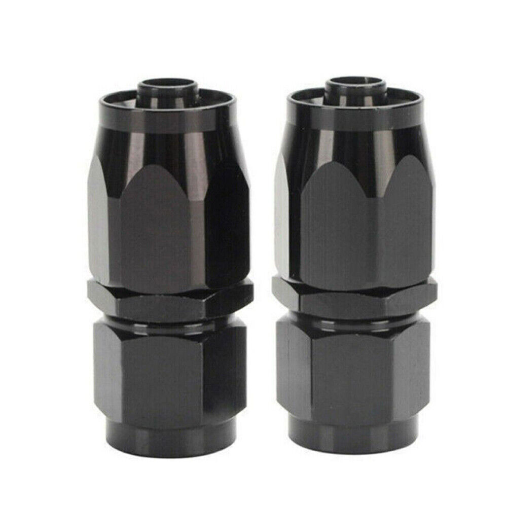 2/4/8pcs 6AN/8AN/10AN Straight Swivel Hose End Fitting Adaptor For CPE Hose