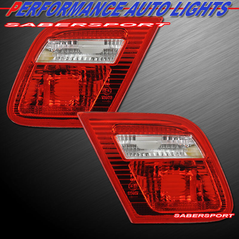 Pair Inner Trunk Reverse Taillights for 2000-2003 BMW E46 3-Series 2dr Coupe