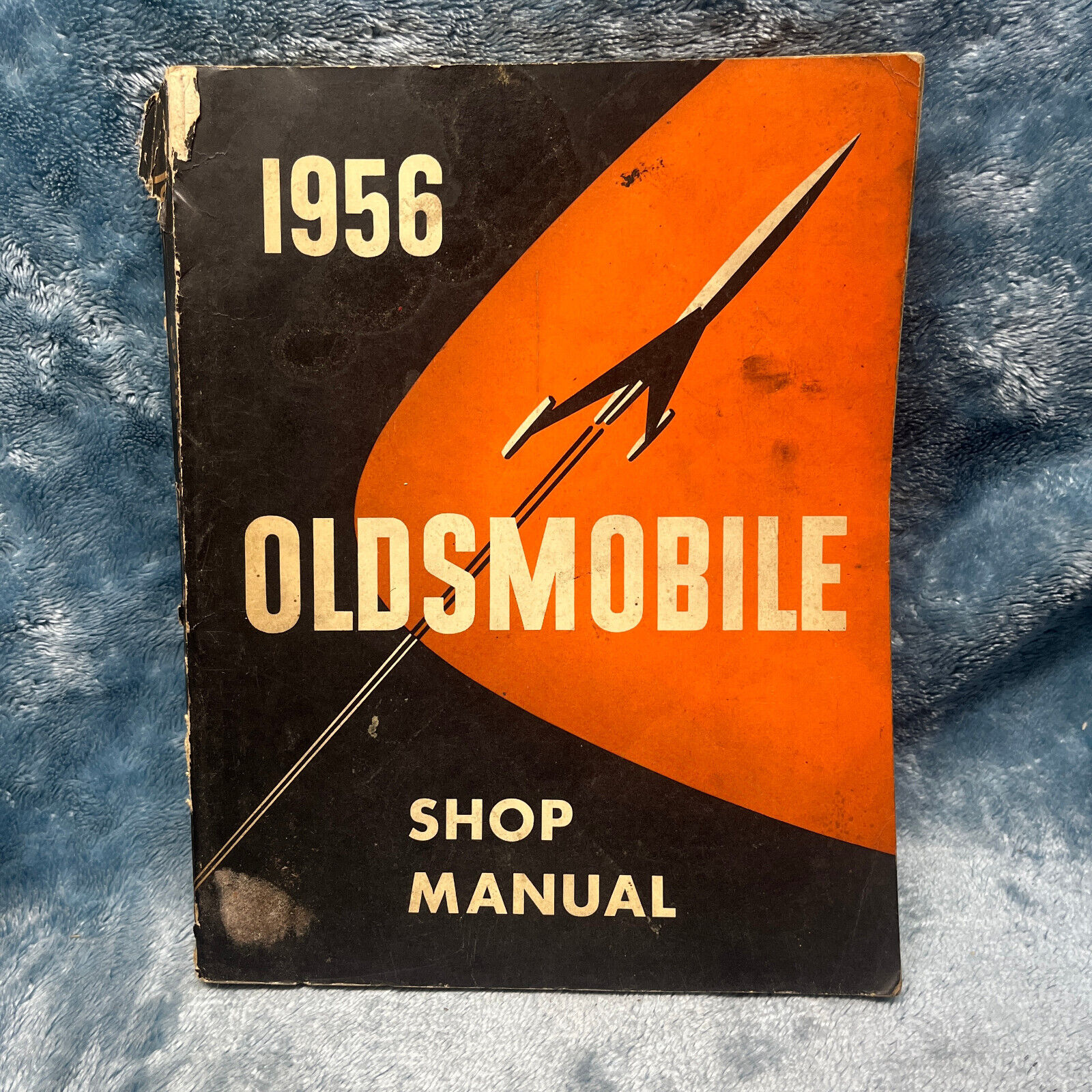 Orignal Vintage 1956 Oldsmobile Factory Service Shop Repair Manual Guide Book