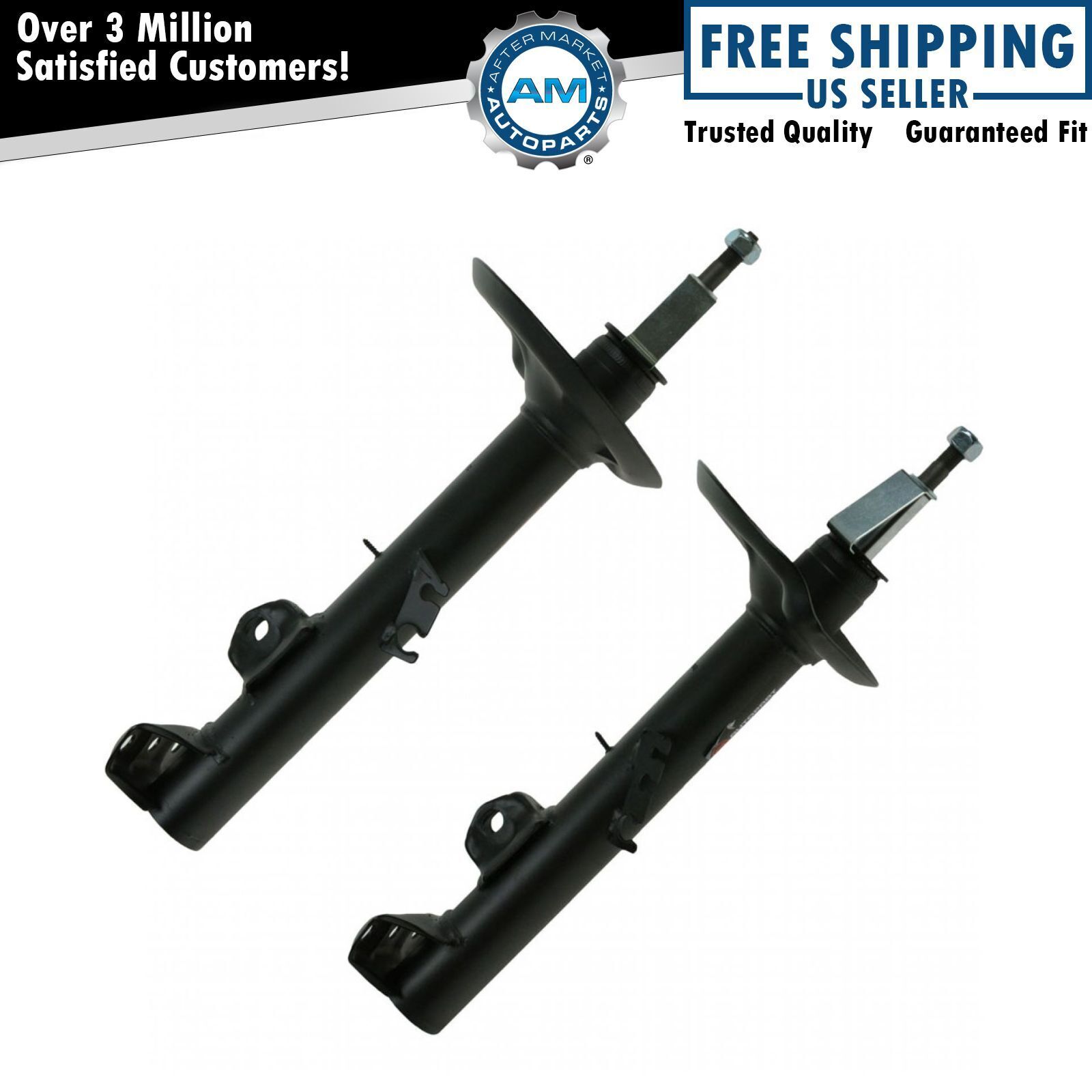 Front Strut Shock Absorber Pair Set for 96-02 BMW Z3 Roadster or Coupe