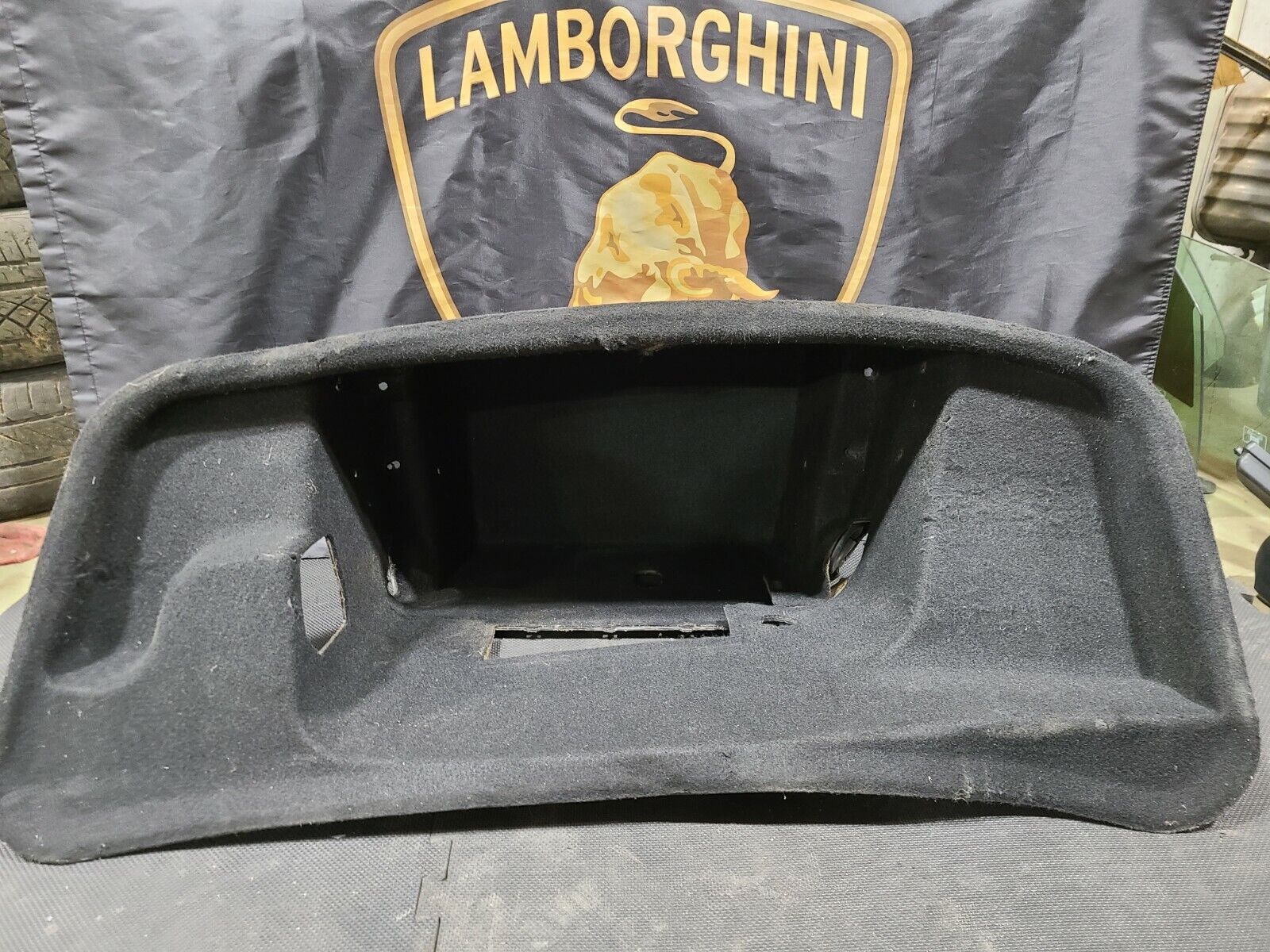 2011 Lamborghini Gallardo LP570 SL Front Trunk Tub Compartment Damaged* OEM 0701