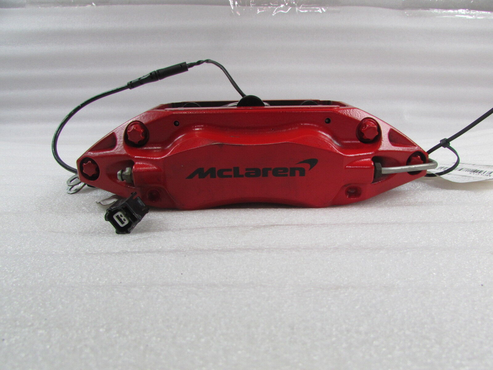 McLaren MP4-12C, LH, Left Front Brake Caliper, Red, Used, P/N 11C0563CP